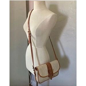 Dooney & Bourke Vintage Lg Equestrian All Weather Leather